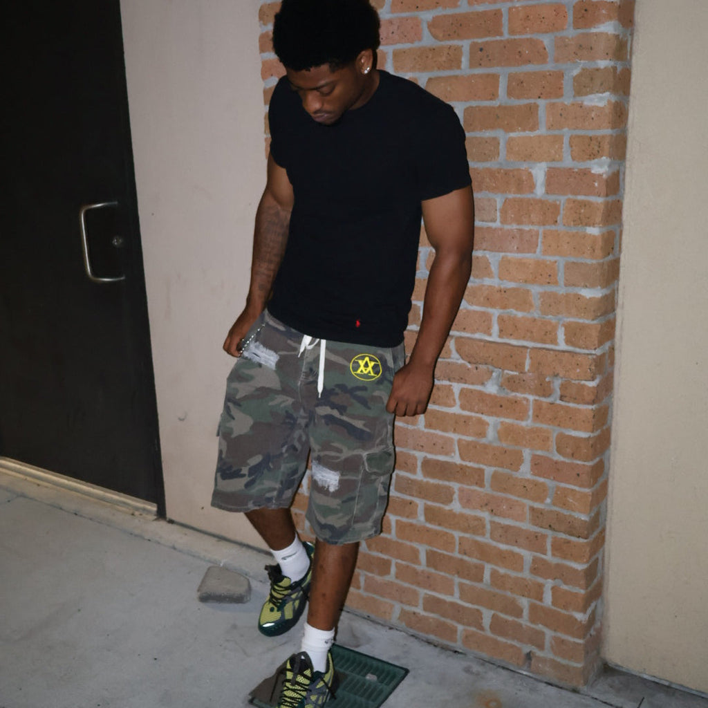 "CAMO" Cargo Shorts