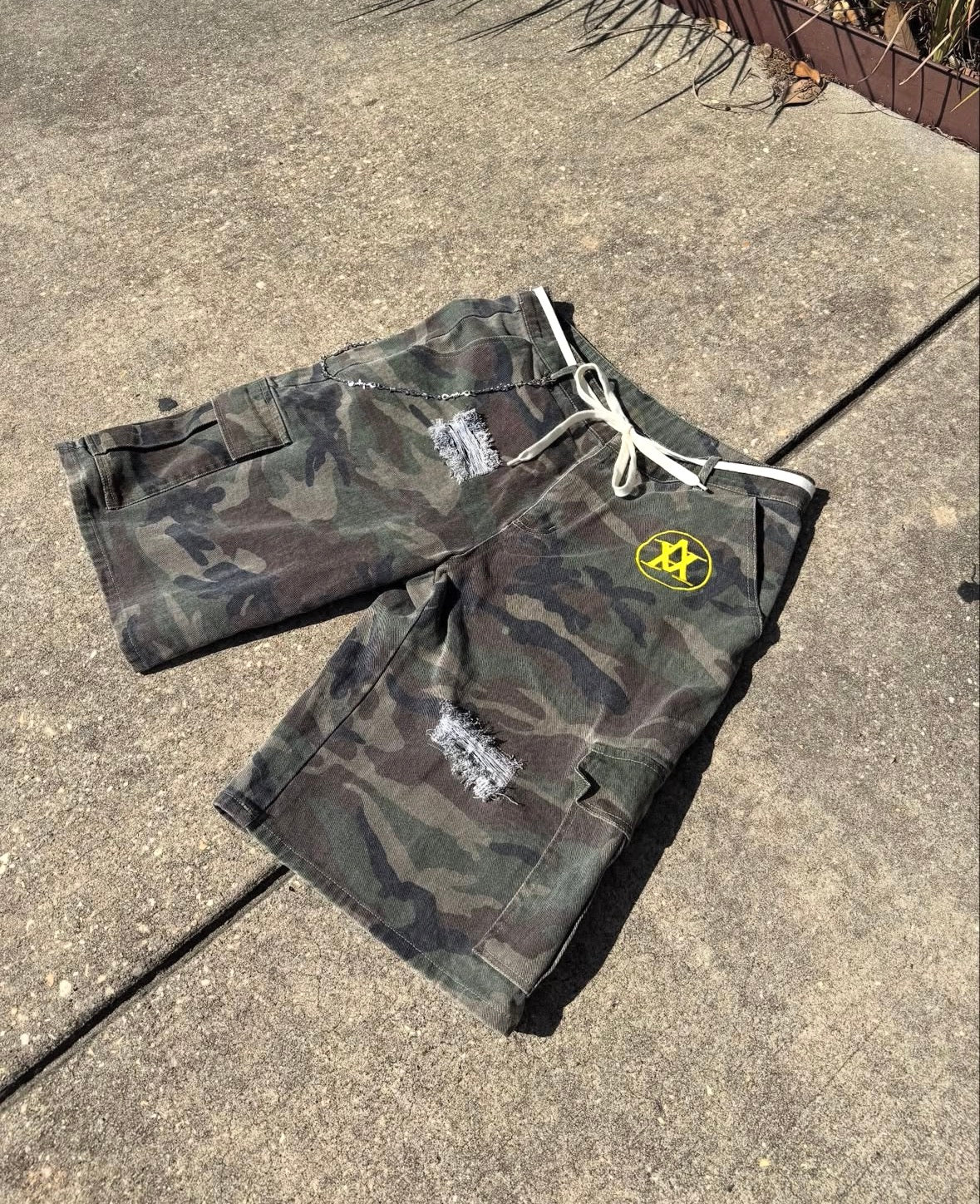 "CAMO" Cargo Shorts